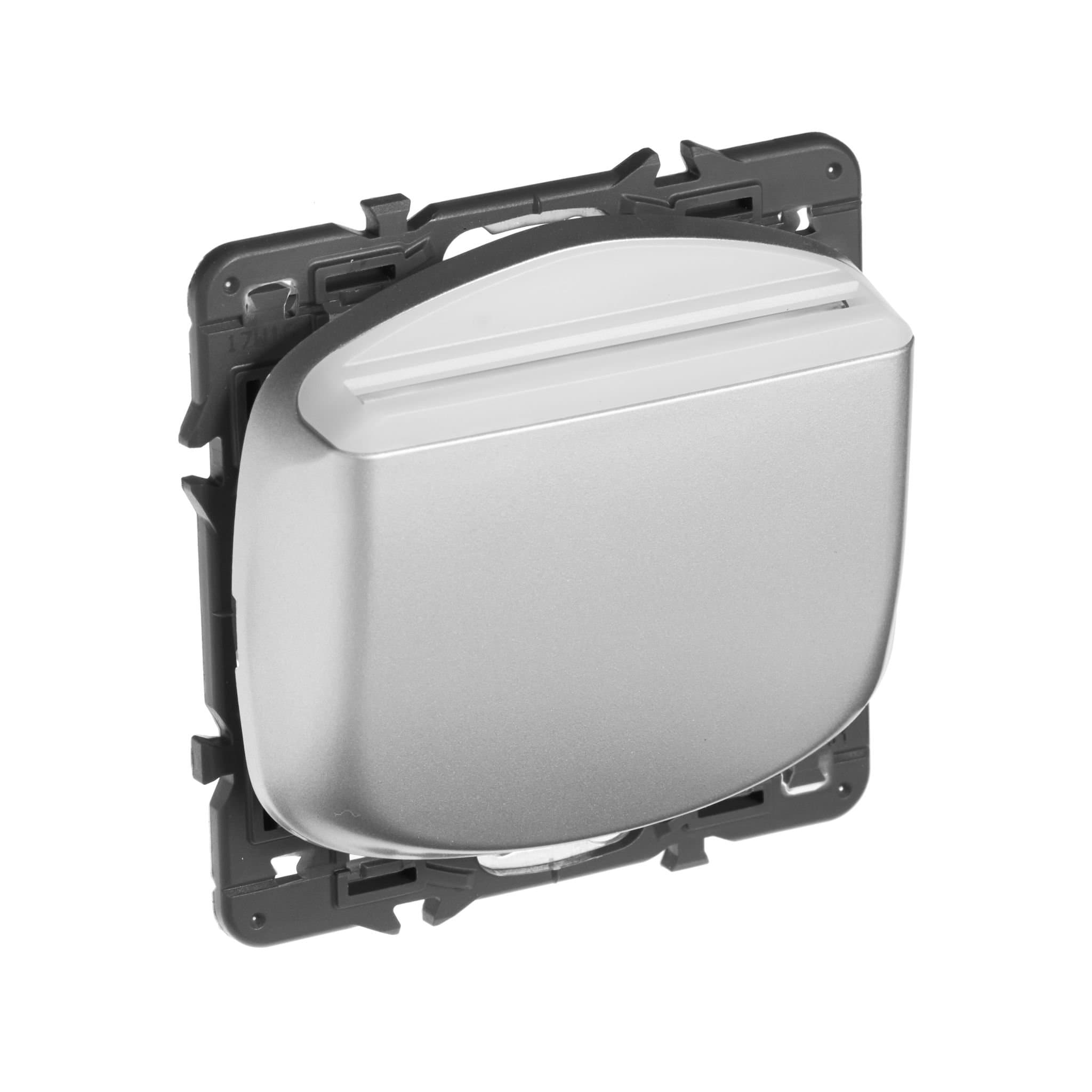 Legrand Celiane Титан Накладка карточного выключателя мех 67563 068509 — миниатюра 4
