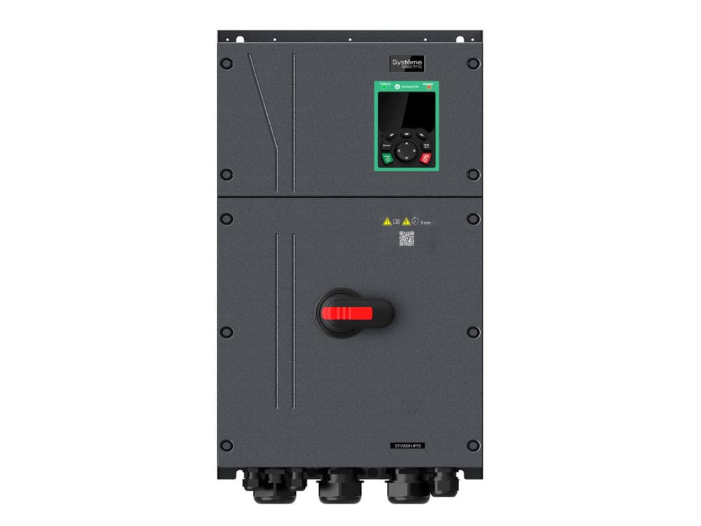 Systeme Electric Преобразователь частоты STV900H 37 кВт 400В IP55. Кран/Подъемник — миниатюра 1