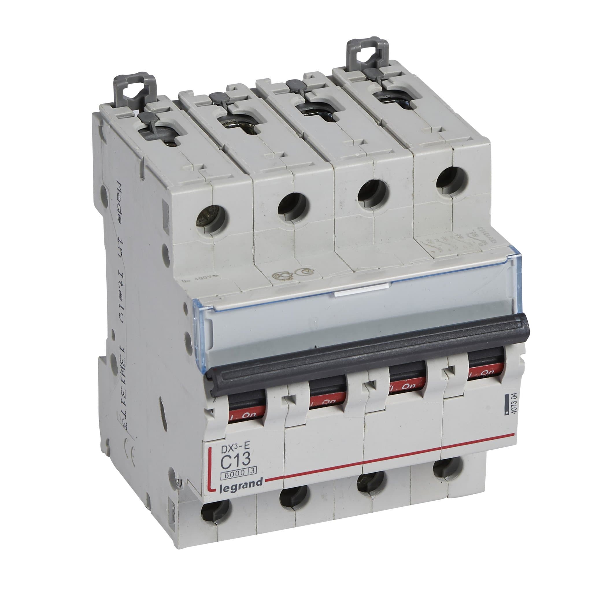 Legrand DX3-E Автоматический выключатель 4P 13А (С) 6000/6kA 407304 — миниатюра 1