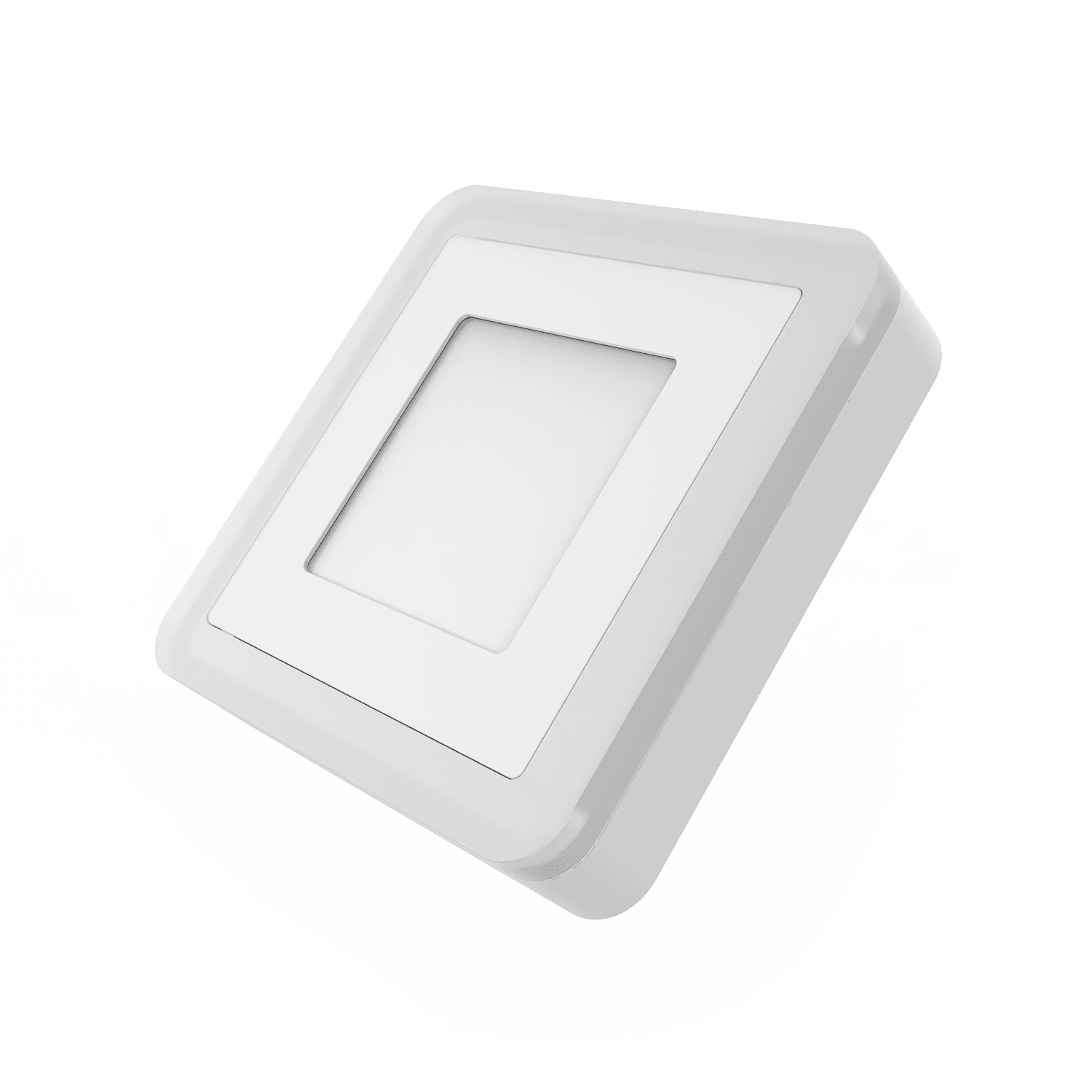 Gauss Светильник Backlight накладной BL221 Квадрат. Акрил, 3+3W, LED 4000K, 105*105, — миниатюра 4