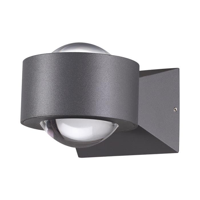 Novotech 358154 NT19 153 темно-серый Ландшафтный настенный светильник IP54 LED 4000K 6W 85 - 265V CALLE