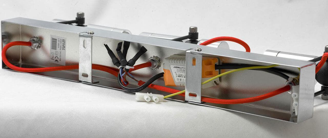 Lussole PROMO Металл Хром / черный Металл Светильник настенно-потолочный LED 5W LSP-9924 — миниатюра 2