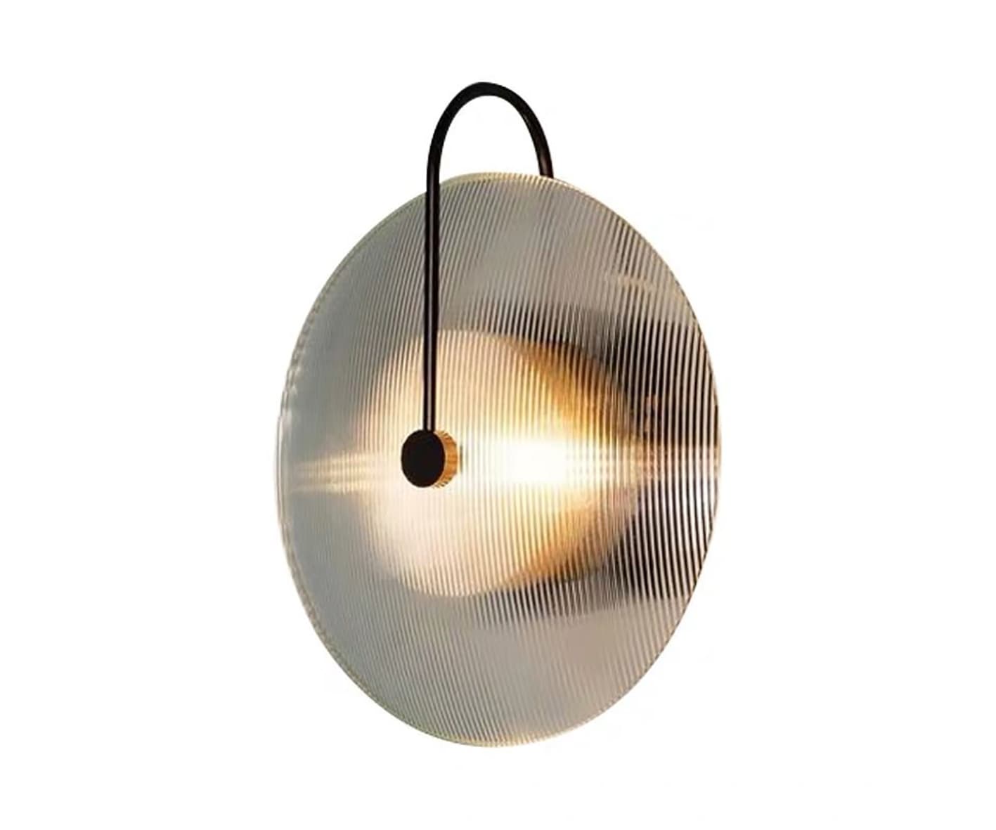 Kink Light 08438-2,19(16) Настенный светильник Мелисса черный/дымчатый d25 h30 Led 6W (4000K)