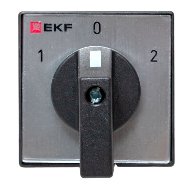 EKF Переключатель кулачковый ПК-1-23 10А 3P «1-0-2» IP65 — миниатюра 2