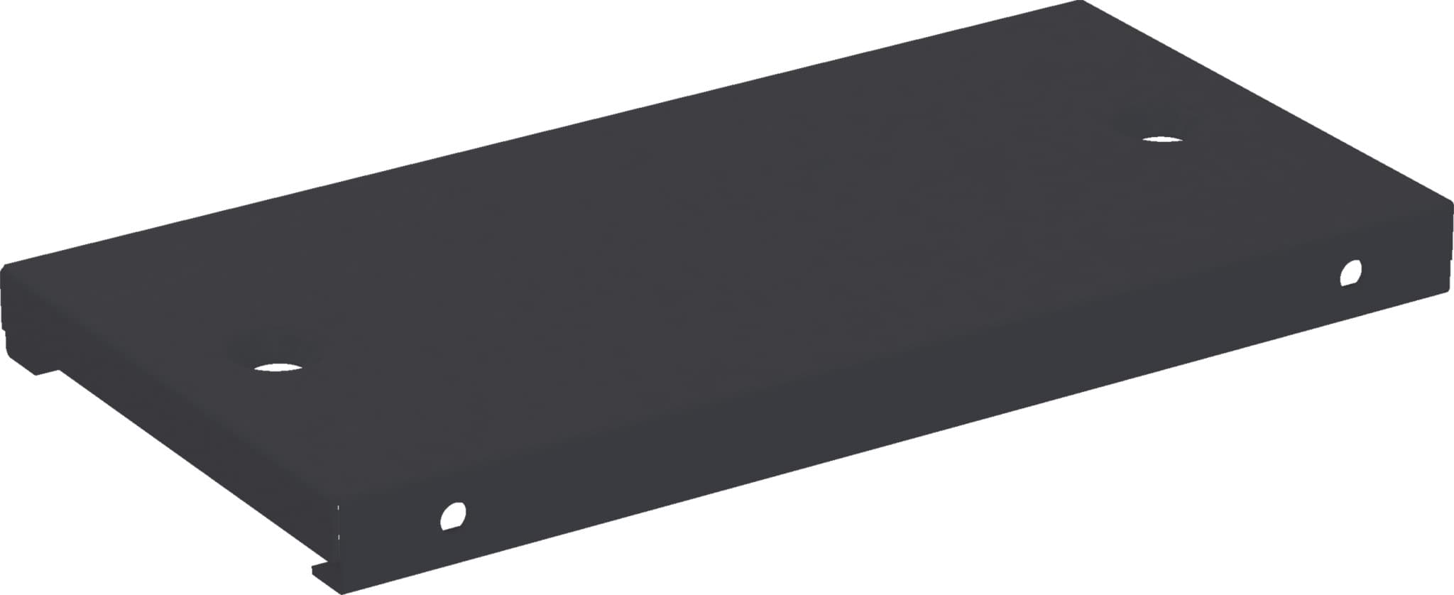 IEK FORMAT Панель цоколя 100х400 RAL7021 серая IP54