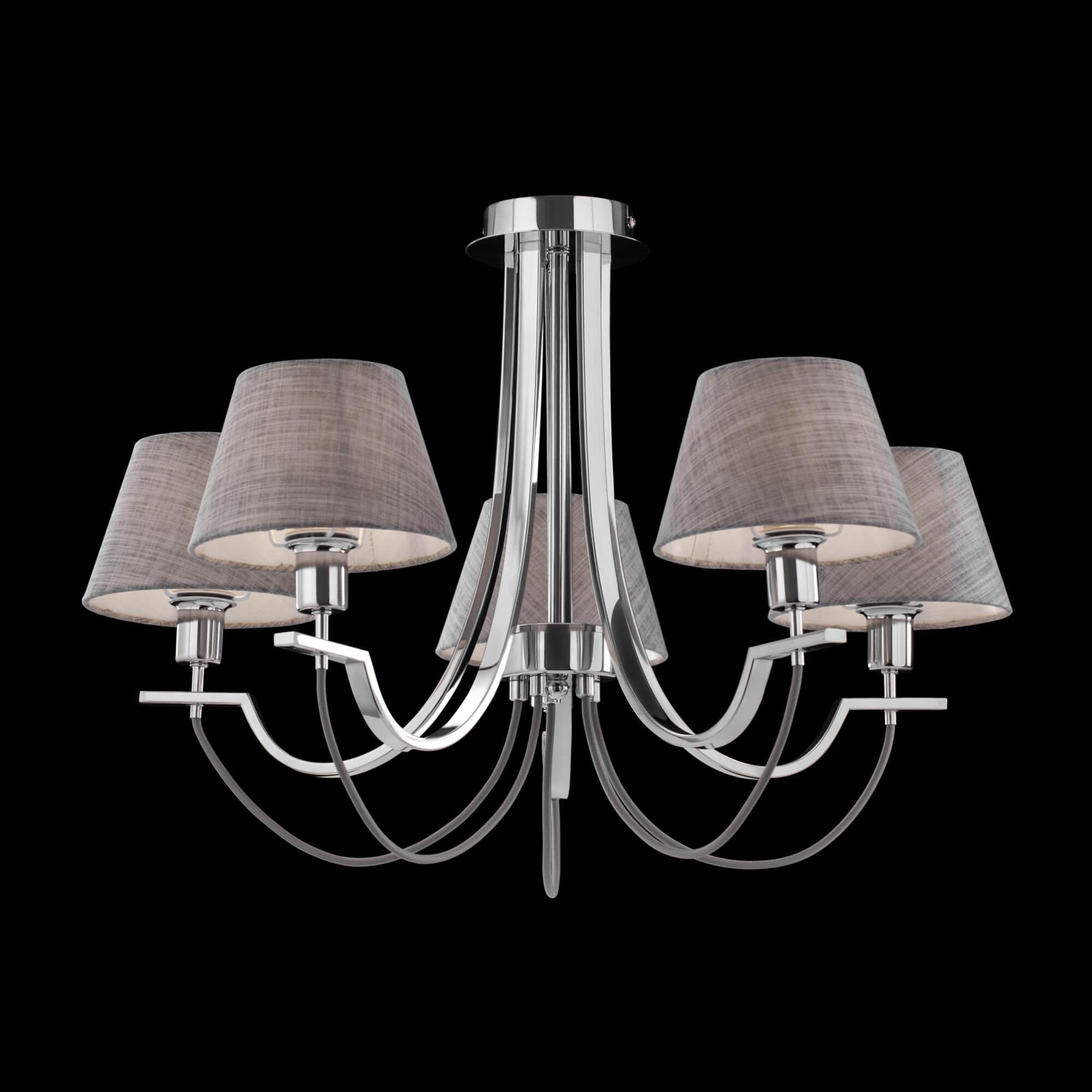 Freya Modern Felisa Хром Люстра E14 40W FR5019CL-05CH — миниатюра 4