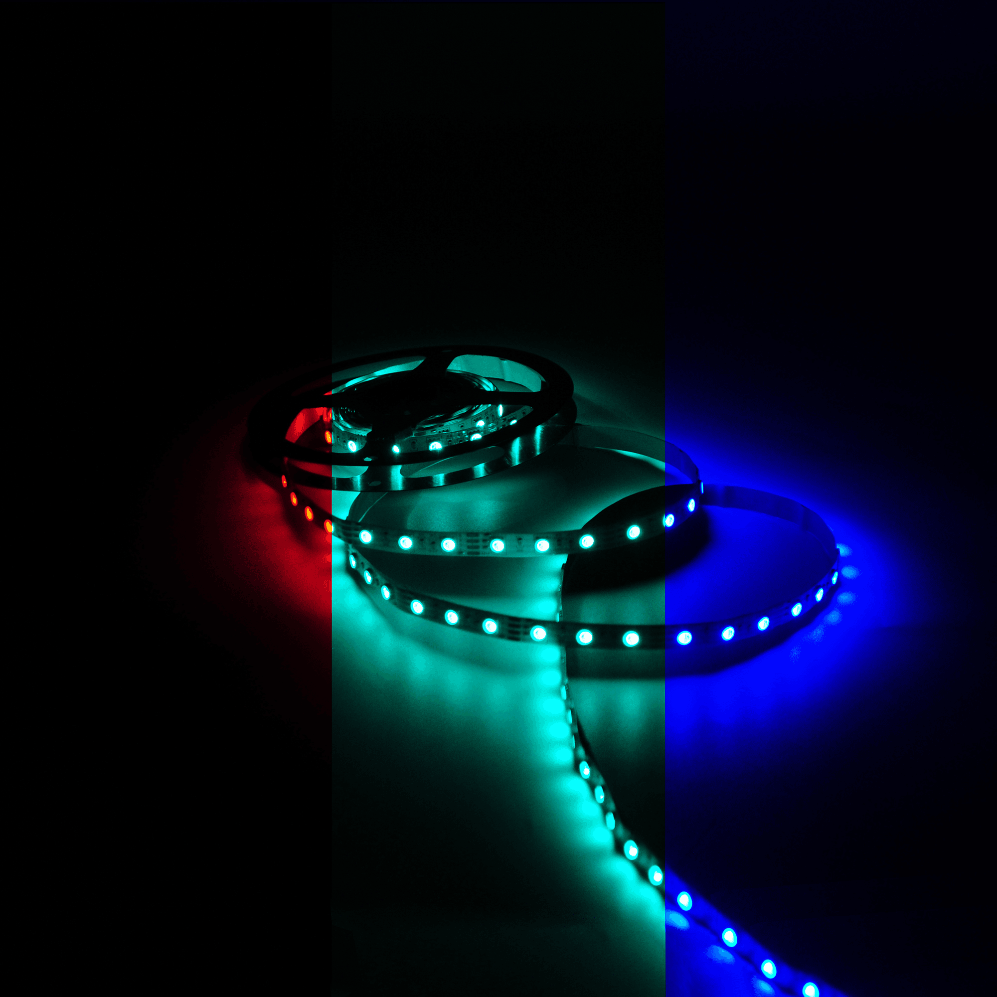 Gauss Лента LED Комплект 5050/60-SMD 14,4W 12V DC RGB IP20 (блистер 5м) 1/50 312000415 — миниатюра 7