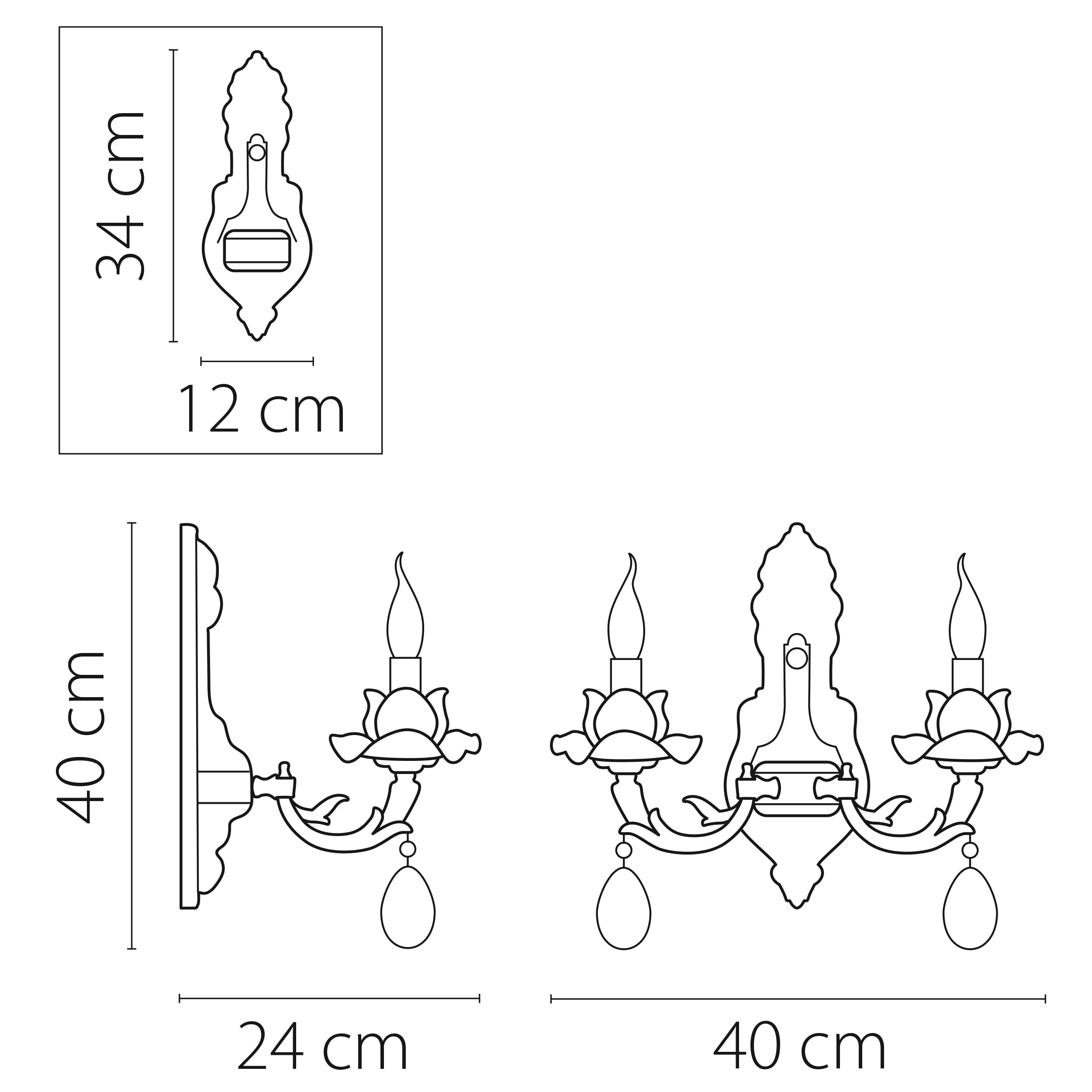 Lightstar Бра Anemone Lightstar 714624 — миниатюра 2