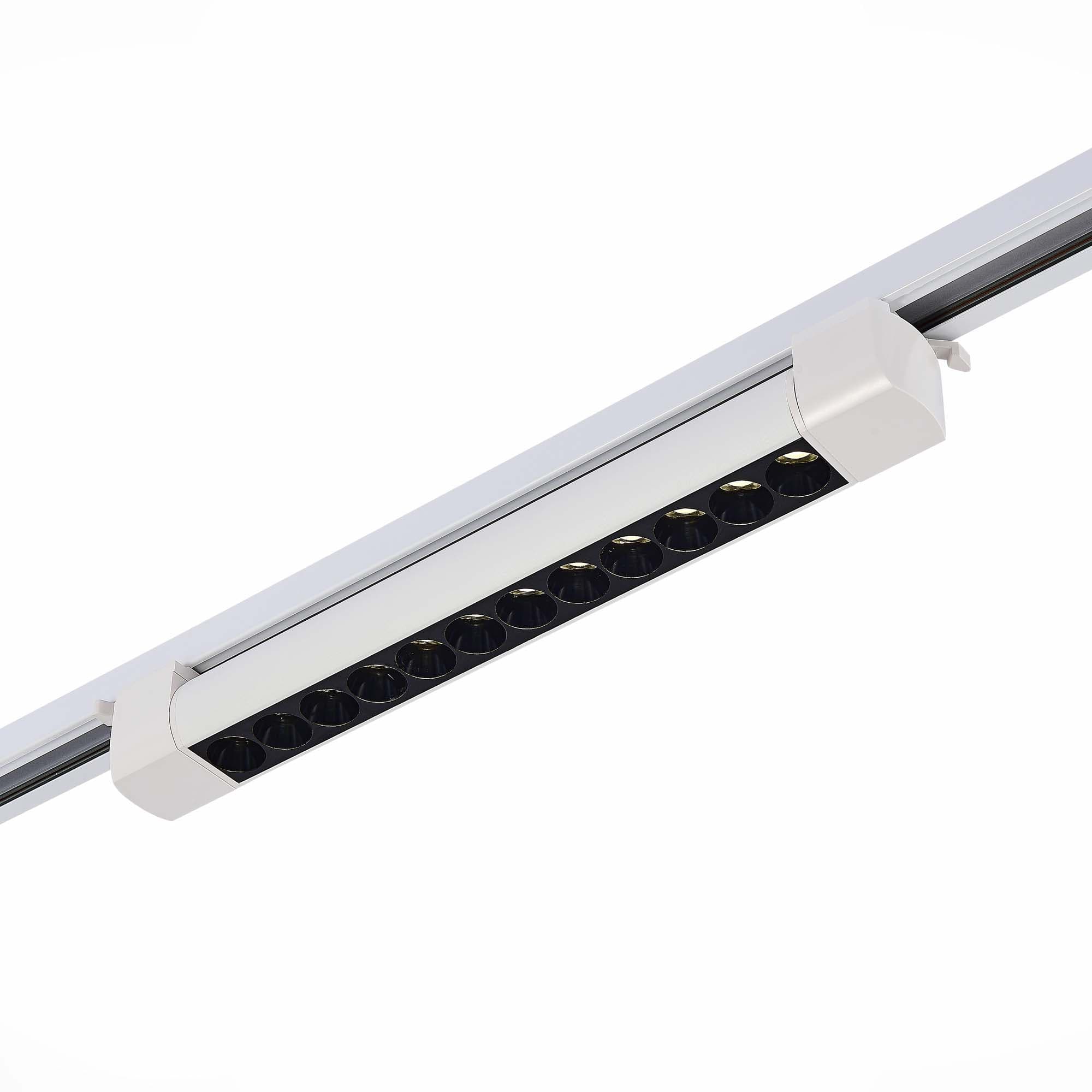 ST LUCE ST367.536.20 Св-к трек. Белый LED 1*20W 3000K 1 750Lm Ra>90 36° IP20 L387xW49xH54 170-240V