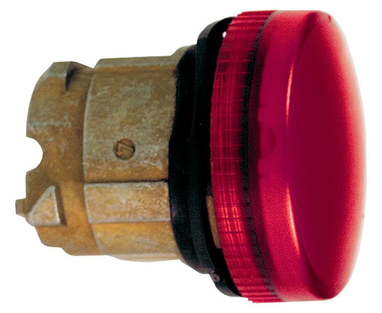 SE XB4 Головка сигнальной лампы красная ZB4BV043 — миниатюра 3