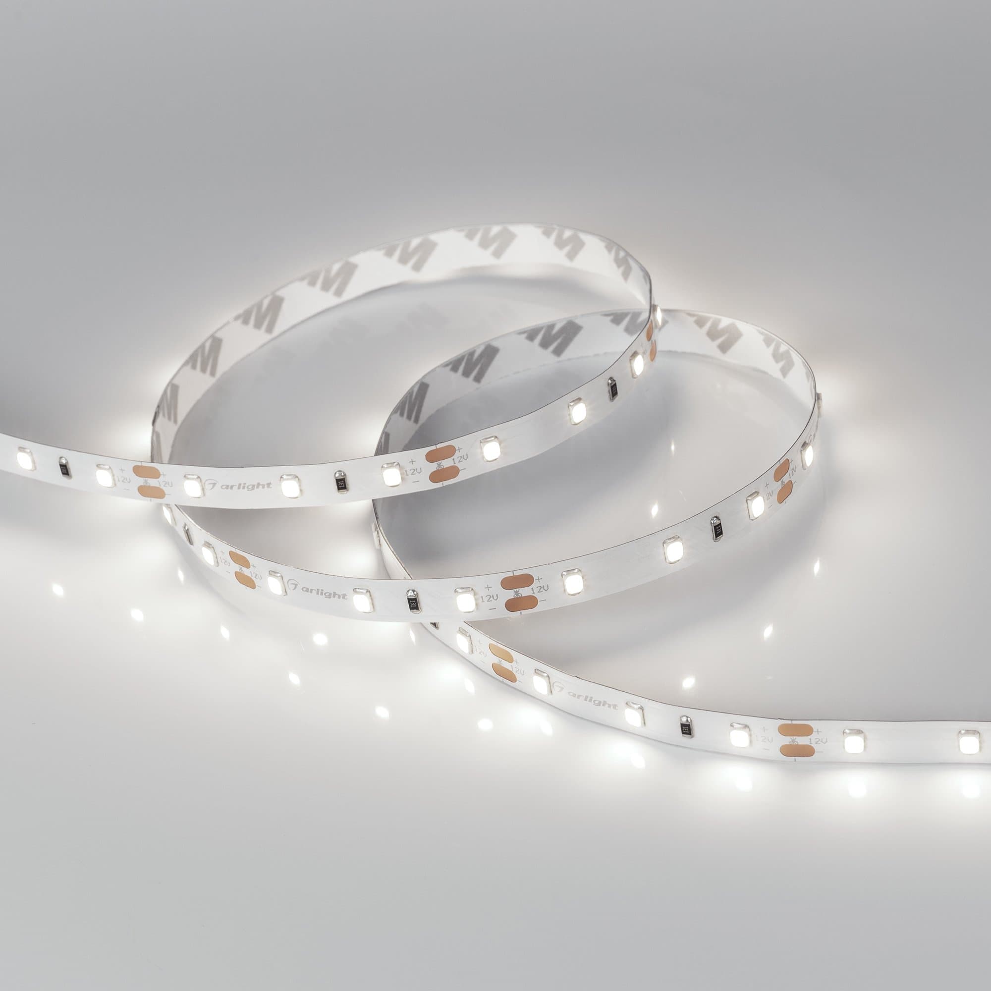 Arlight Светодиодная лента RT-A60-8mm 12V Day5000 CRI98 (4.8 W/m, IP20, 2835, 5m) (Открытый) 021418(2) — миниатюра 2