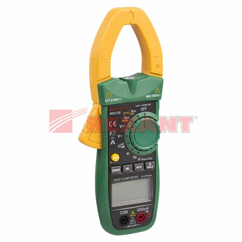 Токовые клещи MS2138 MASTECH Rexant 13-1311 — миниатюра 1