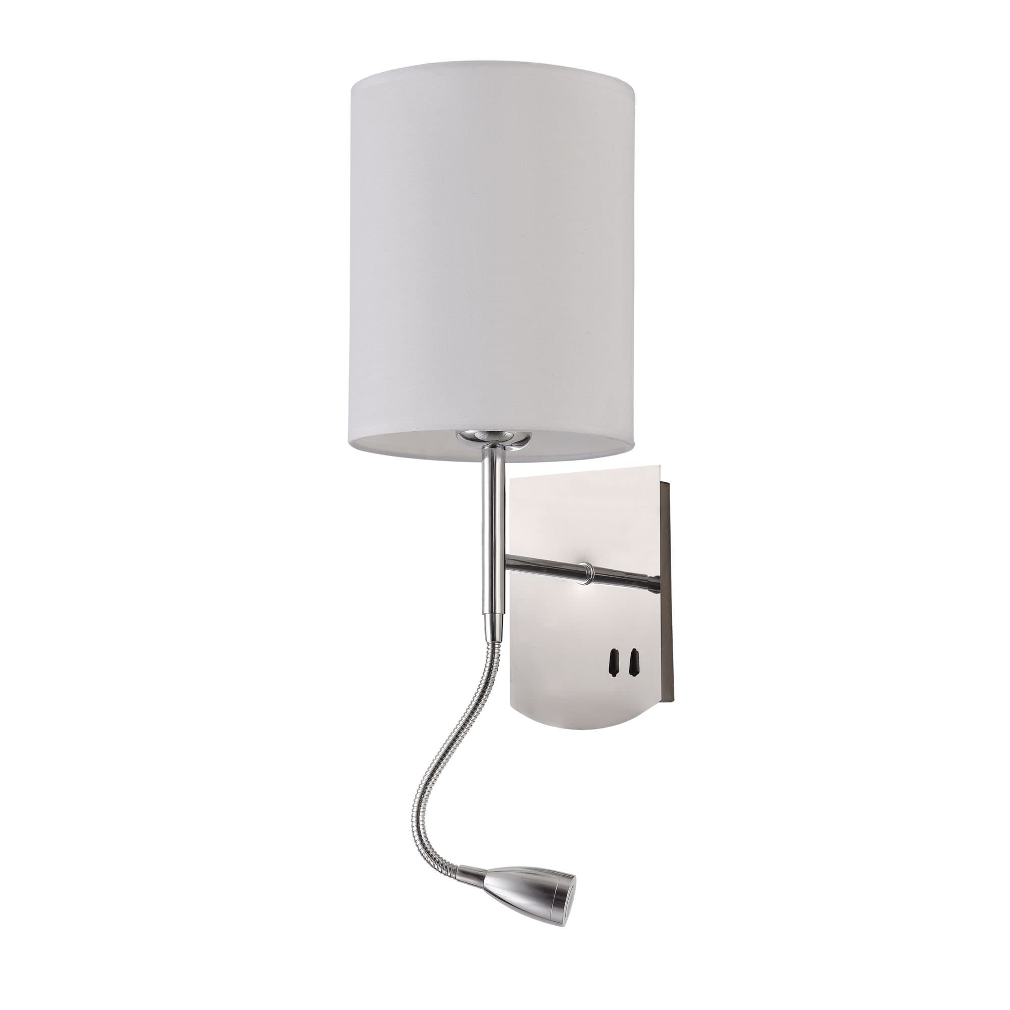 Maytoni Modern Bergamo Хром Бра 1xE27 60W MOD617WL-01CH — миниатюра 6