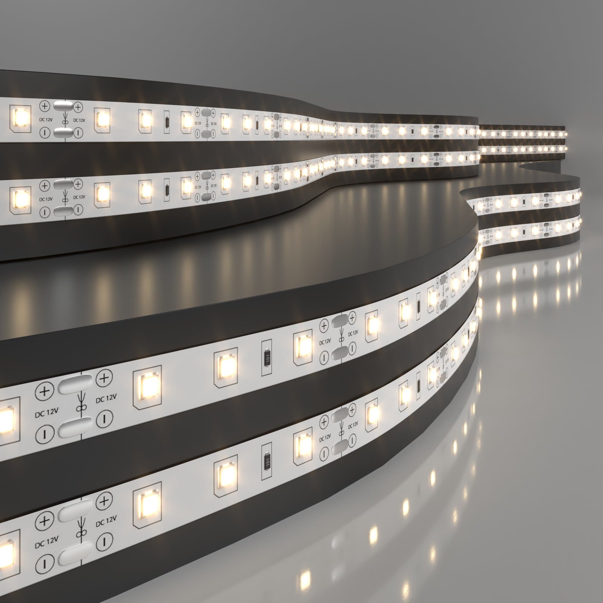 Elektrostandard SLS 01 CW IP 20 / Лента светодиодная Набор светодиодной ленты 5m 2835 12V 60Led 4,8W IP20 3300K теплый белый a049836
