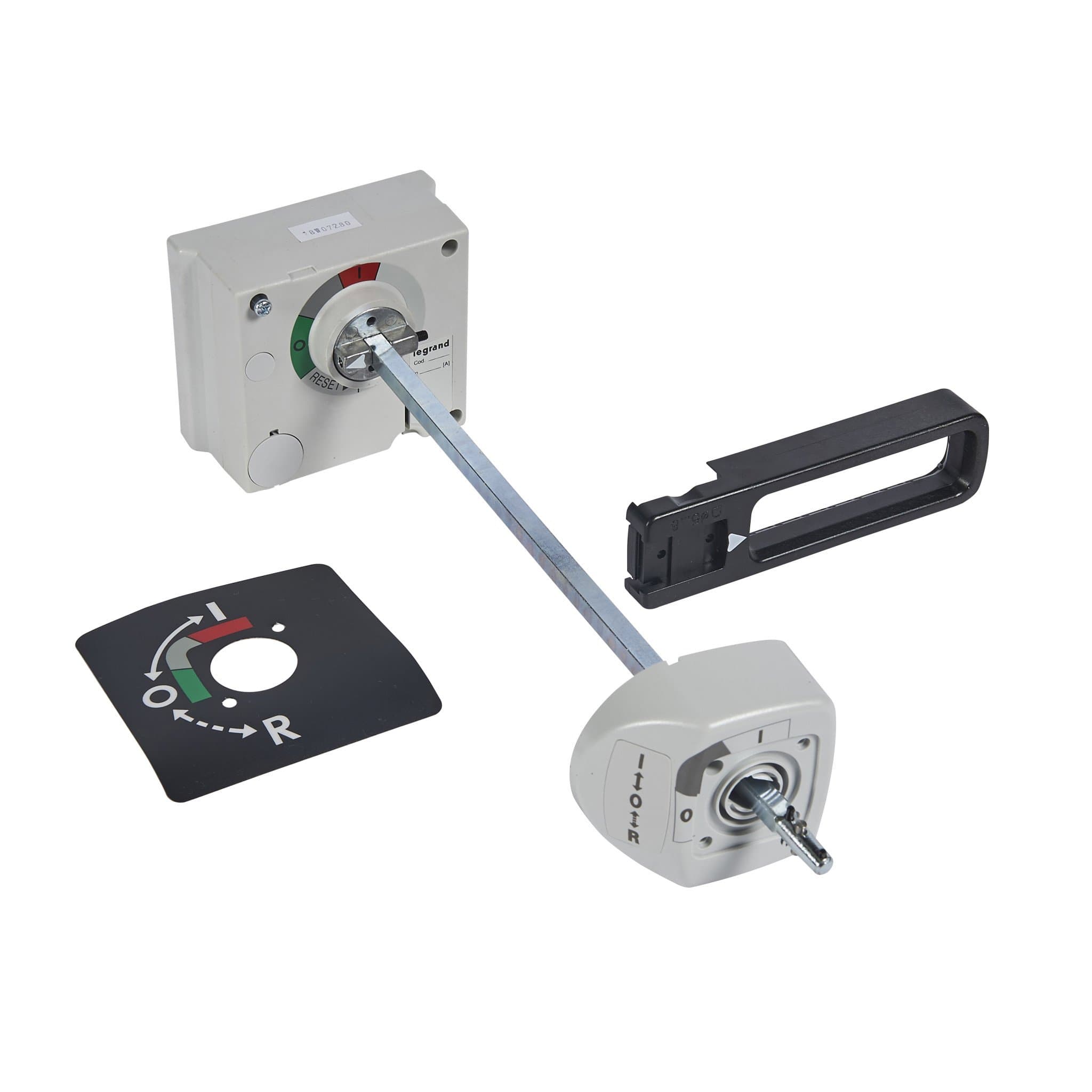 Legrand Серая Рукоятка стандартная поворотная выносная для DRX630 027251