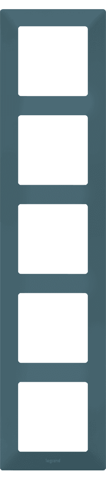 Legrand Valena LIFE Лазурь Рамка 5-ая 754095 — миниатюра 4