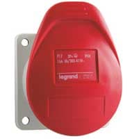 Legrand Розетка встр.пр. 32А 3К+H+З 380В IP44 058059 — миниатюра 2