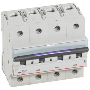 Legrand DX3 Автоматический выключатель 50кА 4А 4P MA 410258 — миниатюра 2