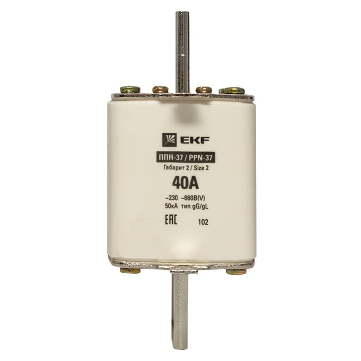 EKF PROxima Плавкая вставка ППН-37 400/40А габарит 2 — миниатюра 2