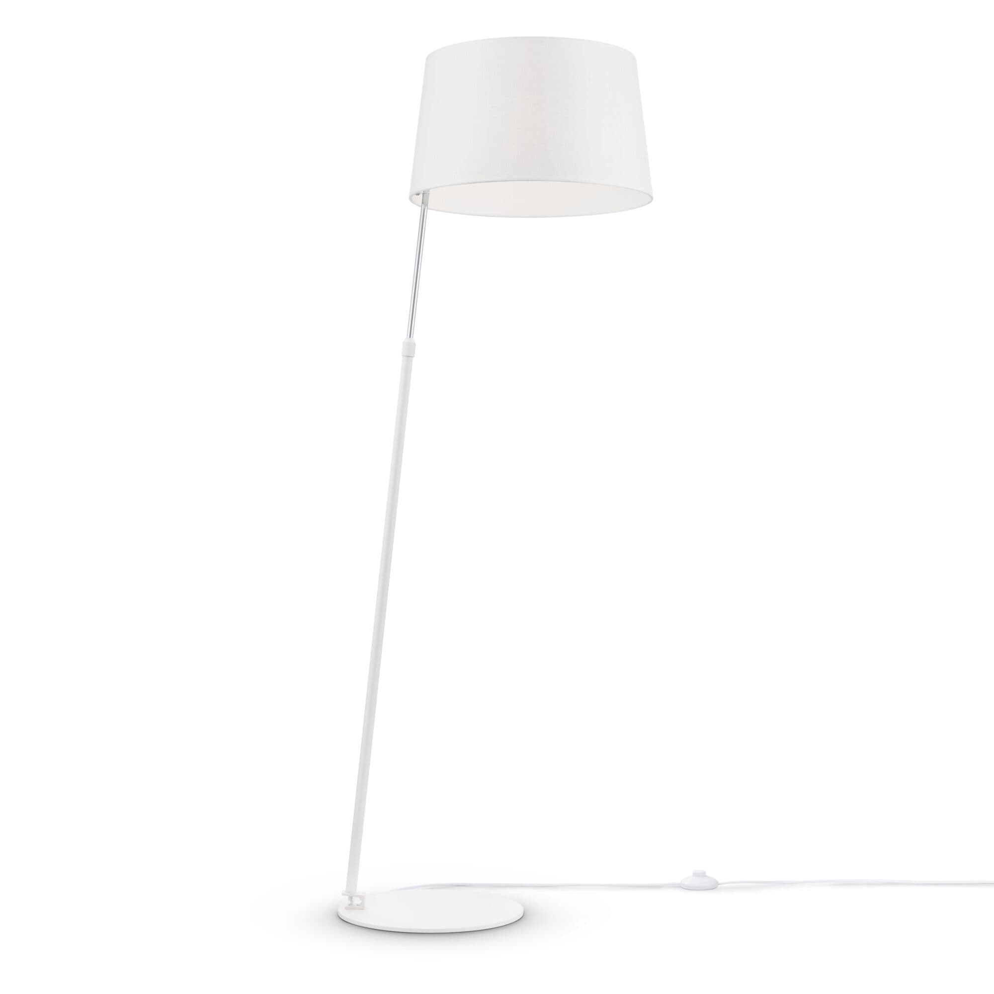 Maytoni Modern Bergamo Белый и Хром Торшер 1xE27 60W MOD613FL-01W — миниатюра 3