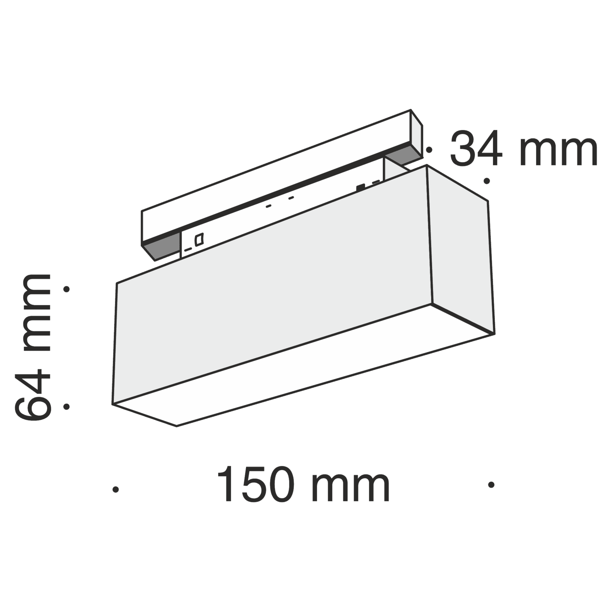 Maytoni Трековый светодиодный светильник  Track lamps TR012-2-7W3K-B — миниатюра 3