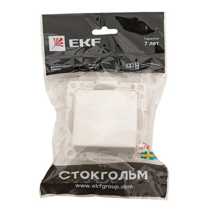 EKF PROxima Стокгольм Белый Кабельный вывод — миниатюра 3
