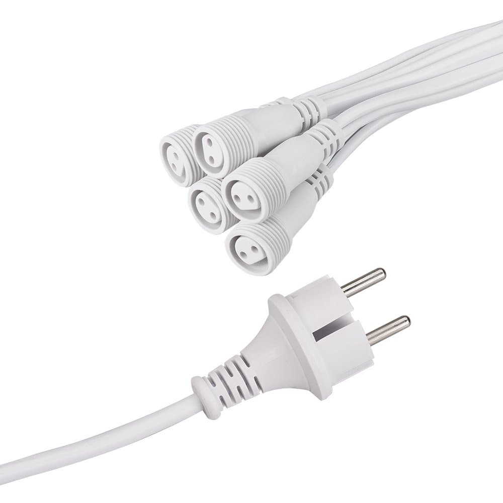 Arlight Шина питания ARD-CLASSIC-ICEFALL-2.5M White (230V) (Ardecoled, Закрытый) 026107