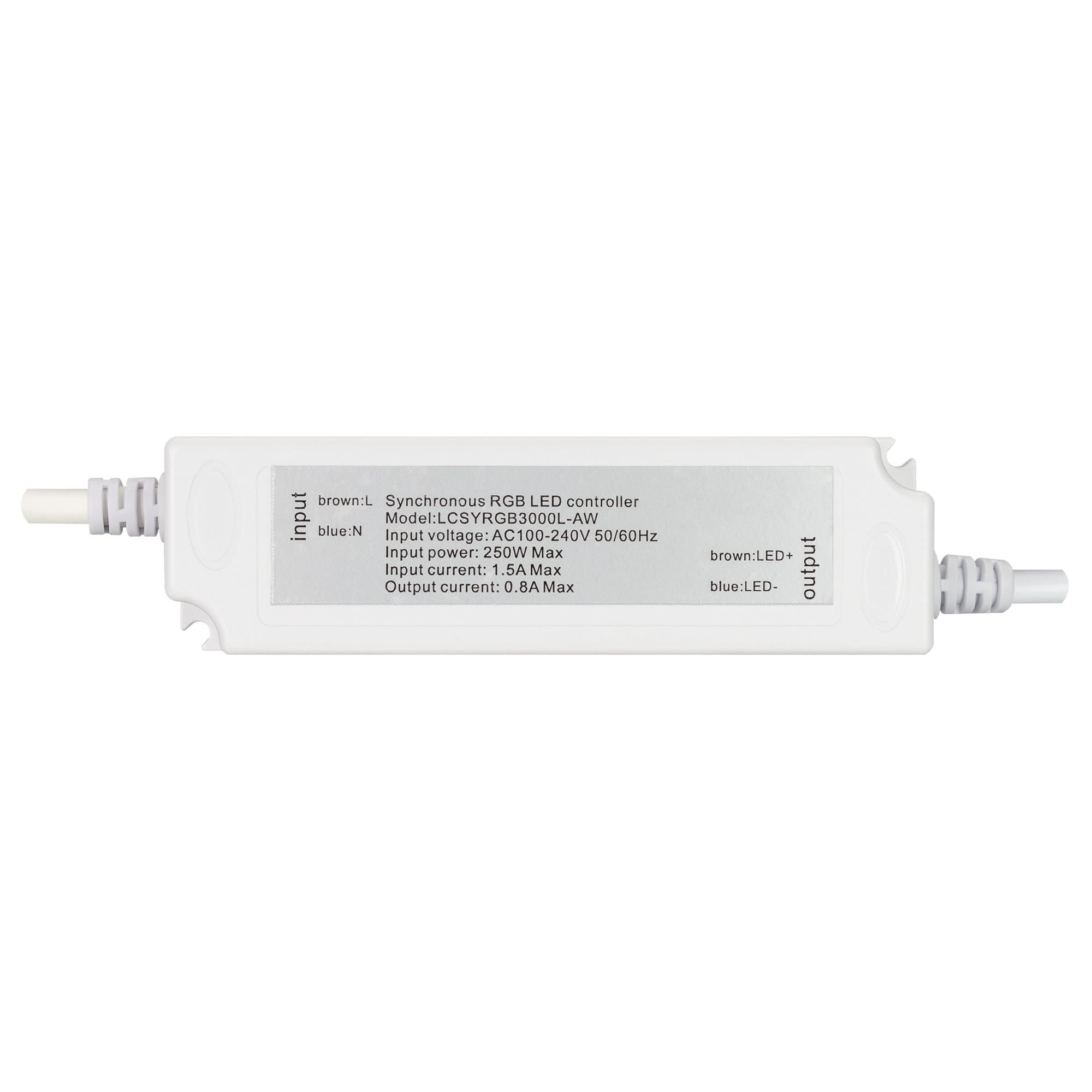 Arlight Контроллер ARD-CLASSIC-SYNC-RGB-3000LED White (230V, 250W, RF ПДУ) (Ardecoled, Закрытый) 031211 — миниатюра 3