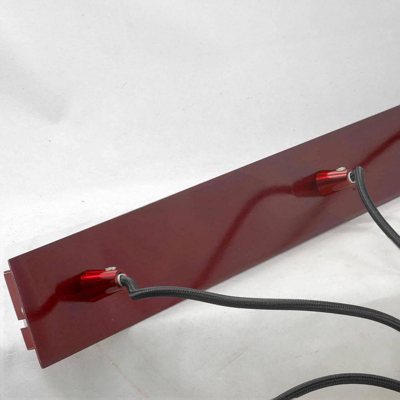 Lussole LOFT Металл Красный /  Металл Подвес E14 40W LSQ-0716-03 — миниатюра 3