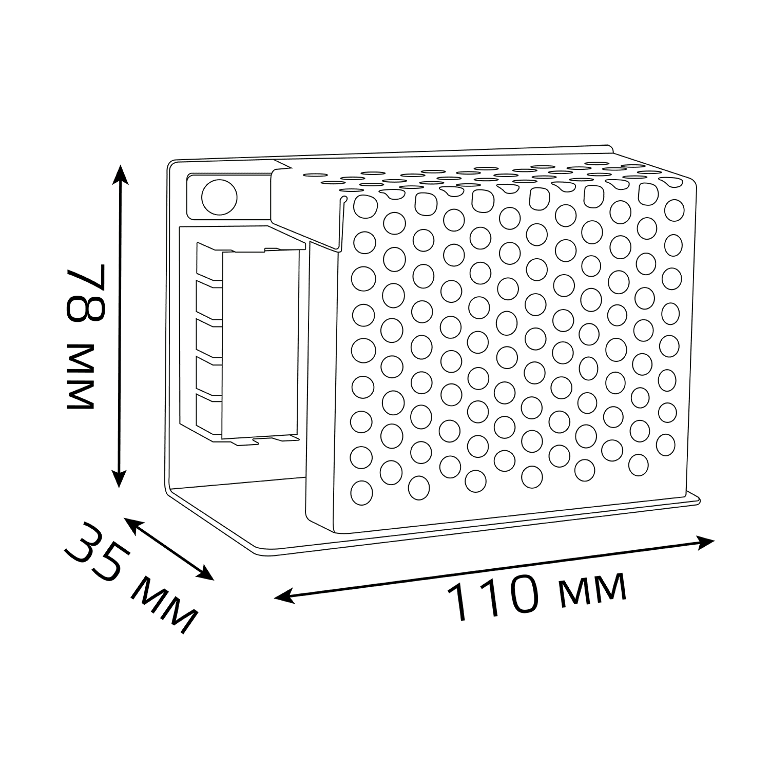 Gauss Блок питания 50W 24V IP20 1/120 202002050 — миниатюра 4