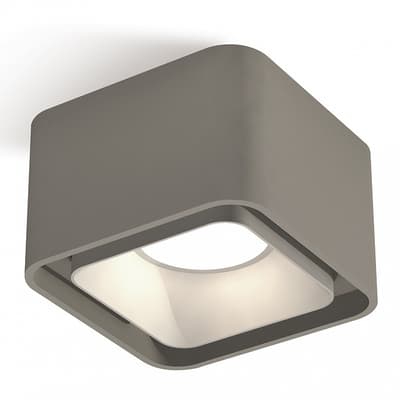 Ambrella Комплект накладного светильника XS7834001 SGR/SWH серый песок/белый песок MR16 GU5.3 (C7834, N7701)