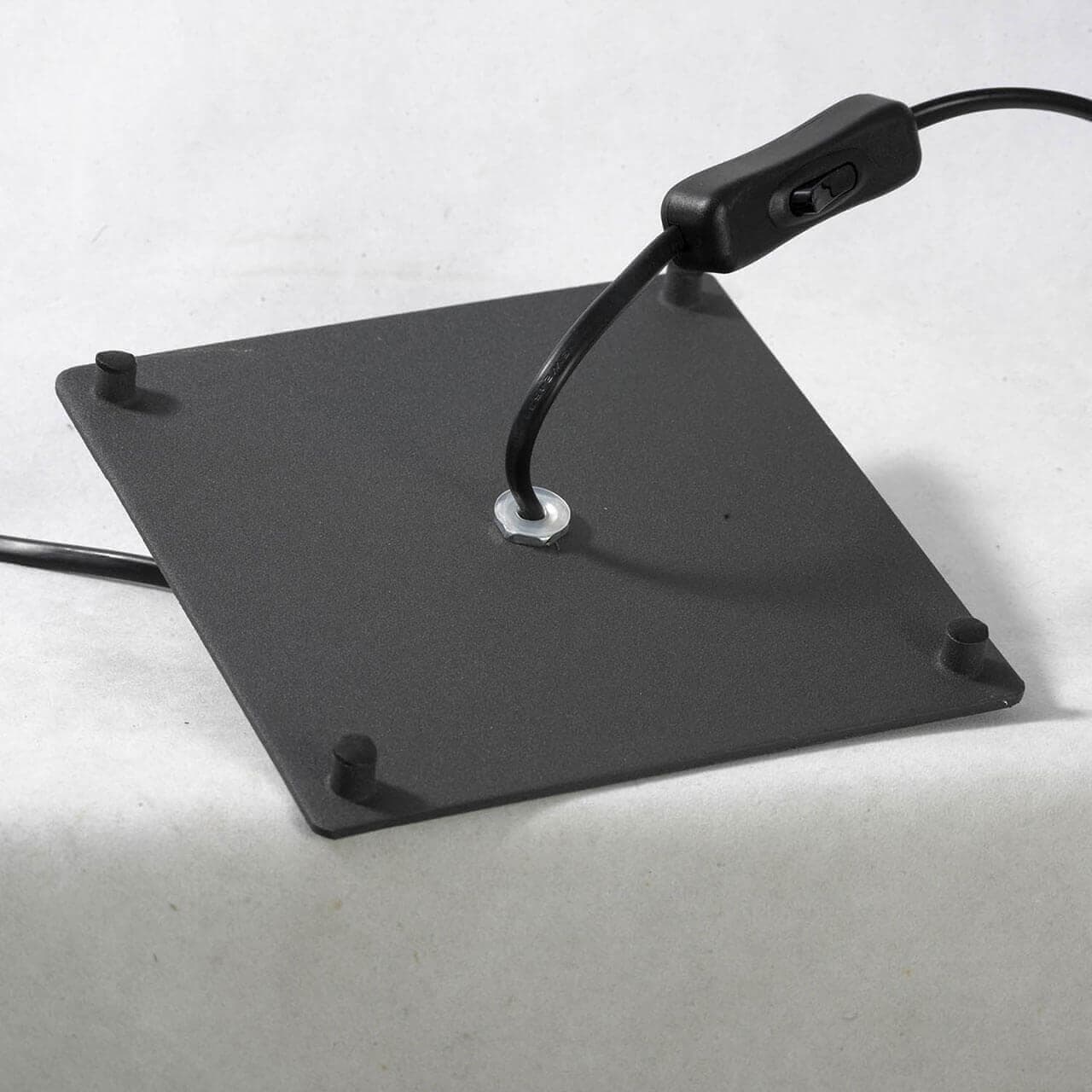 Lussole LGO Металл Черный /  Ткань Светильник настольный E27 60W LSP-0519 — миниатюра 4