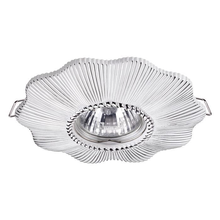 Novotech 370492 NT19 115 белый/серебро Встраиваемый светильник IP20 GU10 50W 220V PATTERN