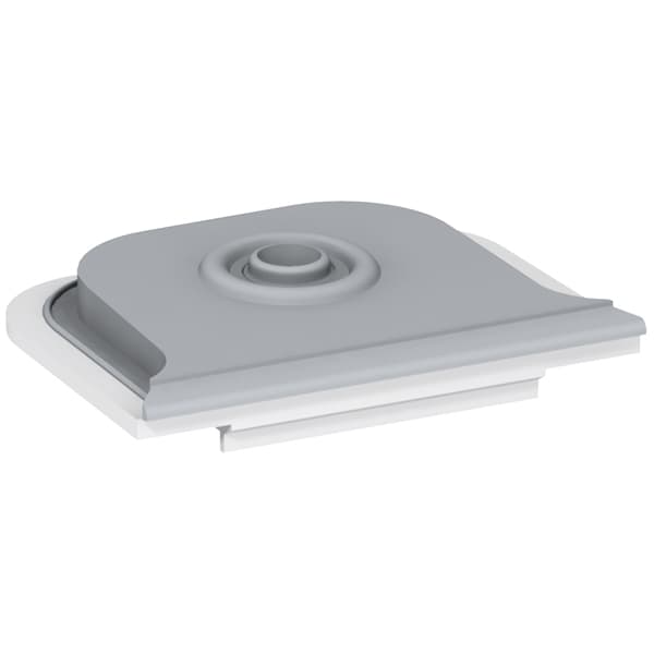 Legrand Plexo Серый Сальник,1 ввод диаметром до 25мм 069596