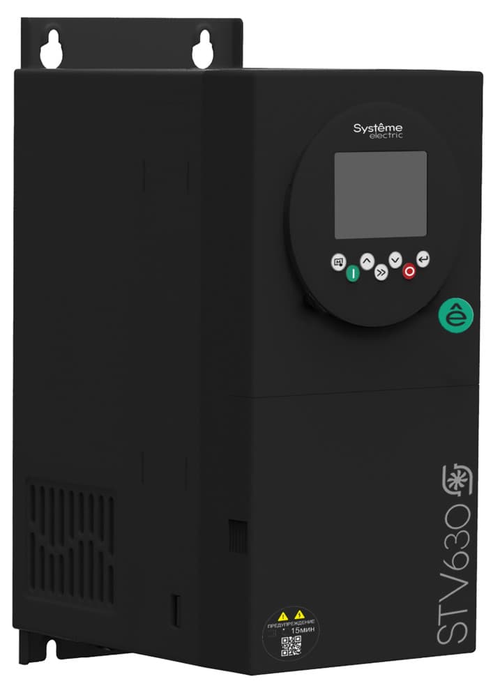 Systeme Electric Преобразователь частоты STV630 11 кВт 400В ЭМС С3 + LED панель оператора — миниатюра 1
