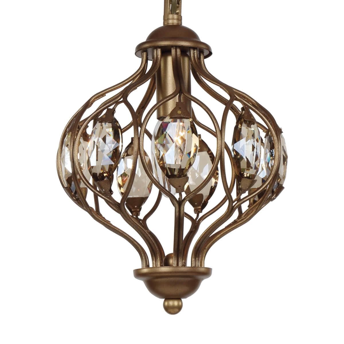 Favourite Fes Бронза Люстра 1*E14*40W 1382-1P — миниатюра 3