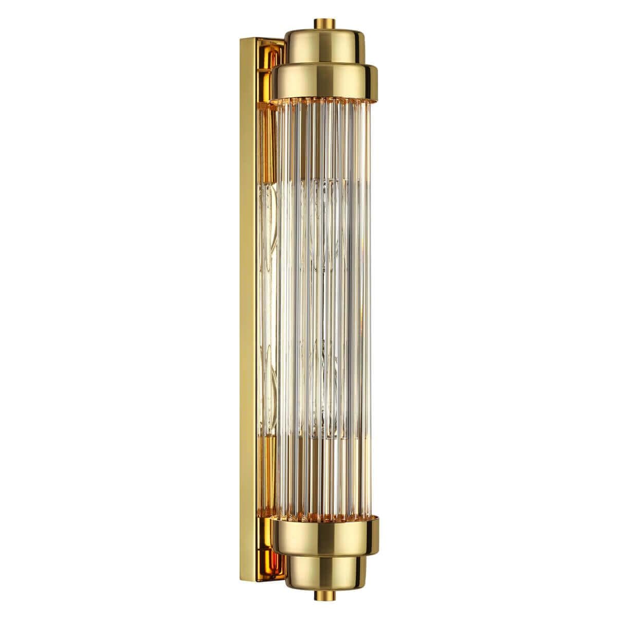 Odeon Light 4822/2W WALLI ODL21 505 золотой/прозрачный Настенный светильник E14 2*40W LORDI — миниатюра 2