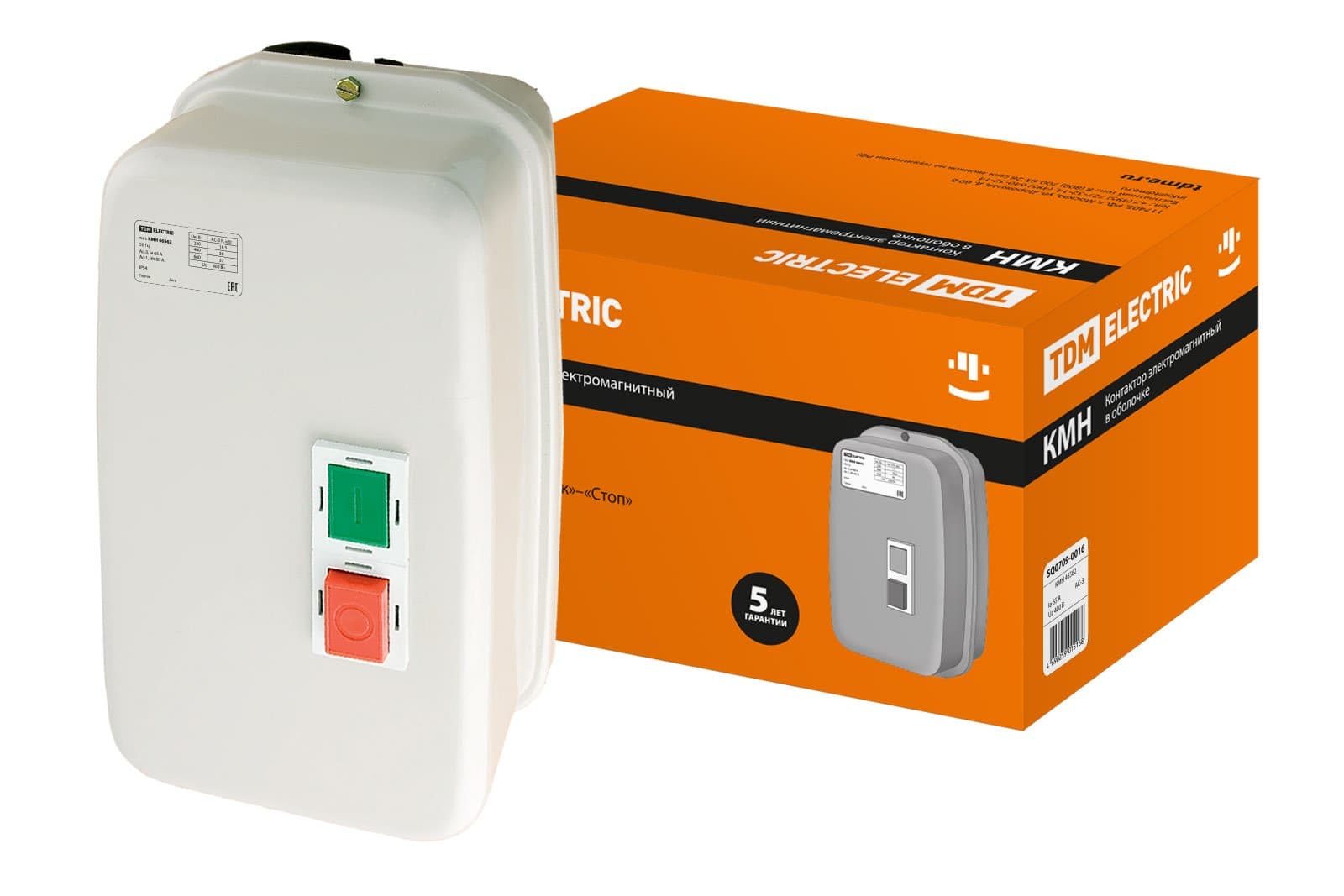 TDM КМН46562 65А в оболочке  Ue=380В/АС3 IP54 SQ0709-0016