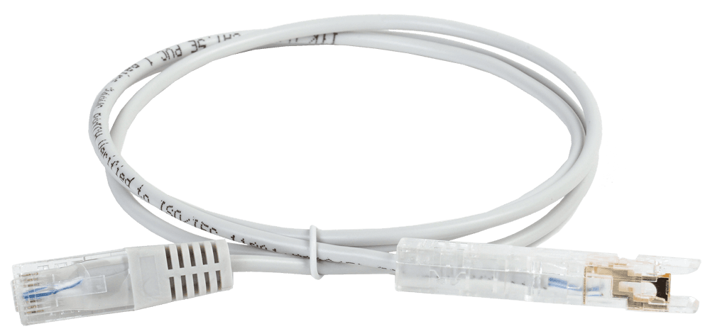 IEK ITK Патч-корд 110-RJ45 1 пара, кат.5Е, 3м, серый PC01-11045-1P3M