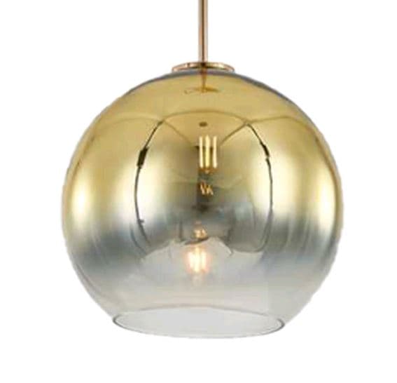 Kink Light 07565-30,33 Подвес Восход прозрачный/золото d30 h200 E27 1*40W