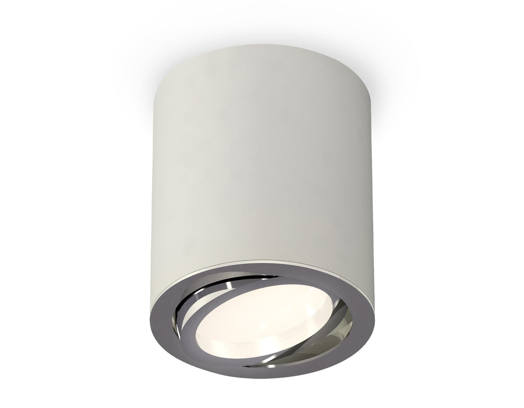 Ambrella Комплект накладного светильника XS7423021 SGR/PSL серый песок/серебро полированное MR16 GU5.3 (C7423, N7003) — миниатюра 1