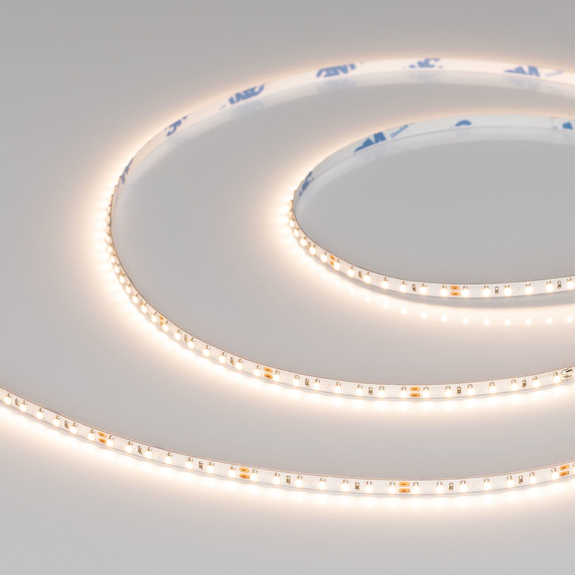 Arlight Лента MICROLED-M182-4mm 24V Warm3000 (10 W/m, IP20, 2216, 5m) (узкая) 037816 — миниатюра 6