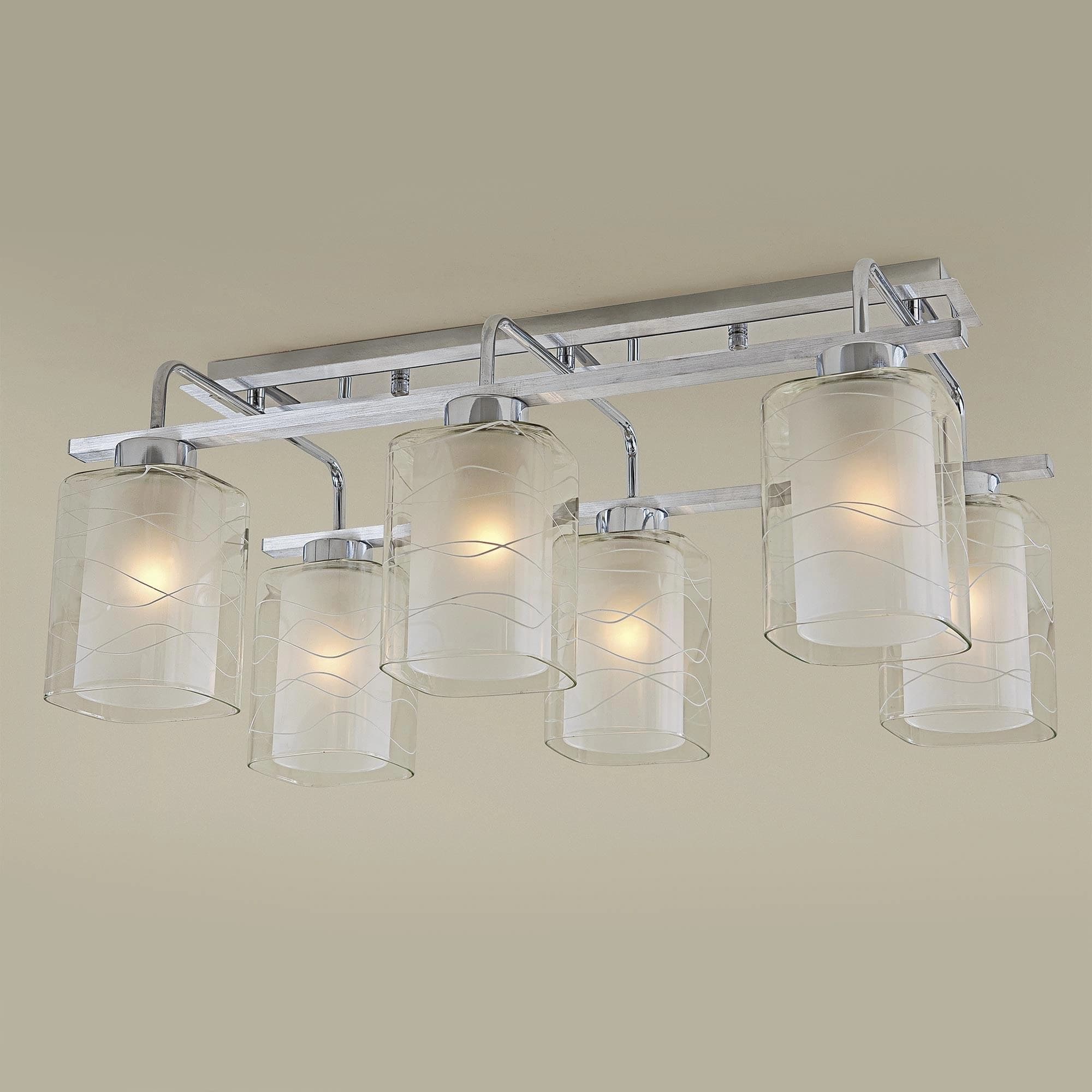 Citilux CL159160 Румба Белый+Хром Светильник Люстра — миниатюра 3