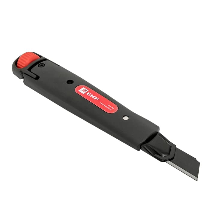 EKF Нож строительно-монтажный 18 мм НСМ-80 (SK4) Heavy Duty (до 60 кг) Professional — миниатюра 2