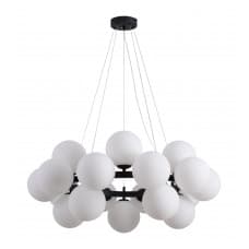Kink Light 07508-20A,19 Люстра Сида черный d86 h120 E14 20*40W