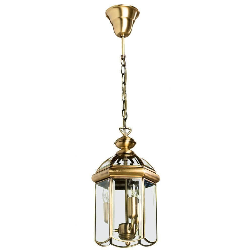 Arte Lamp Rimini Бронза/Прозрачный Светильник подвесной 60W E14 A6505SP-3AB — миниатюра 1