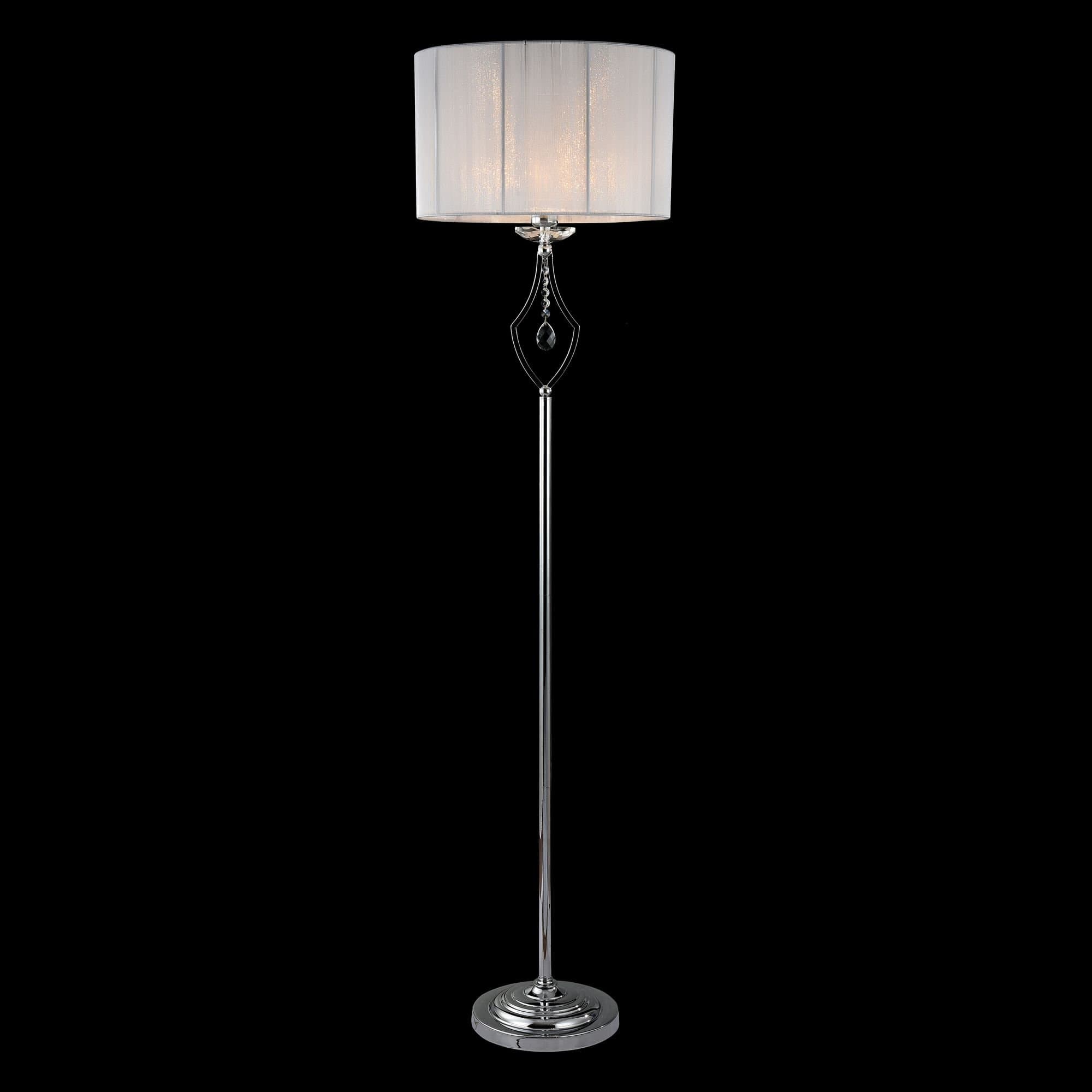 Maytoni Neoclassic Miraggio Хром Торшер 1xE27 40W MOD602-FL-01-N — миниатюра 2