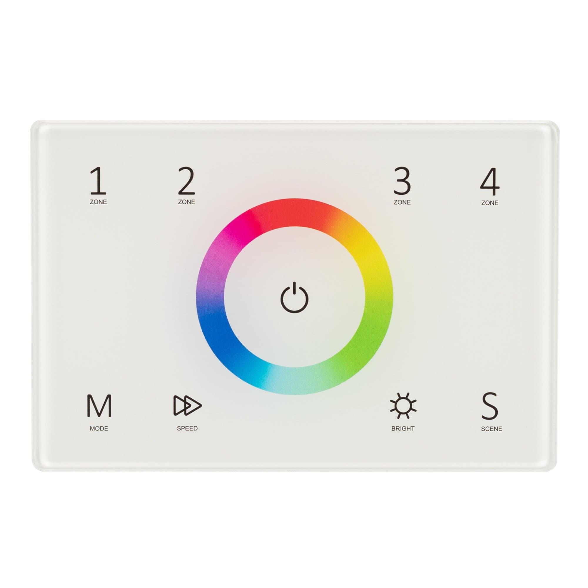 Arlight Панель Sens SMART-P83-RGB White (230V, 4 зоны, 2.4G) (IP20 Пластик, 5 лет) 028402 — миниатюра 4
