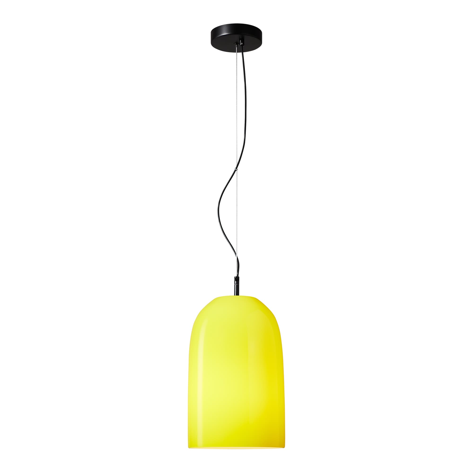 ST LUCE SL2001.423.01 Светильник подвесной Черный/Желтый E27 1*60W