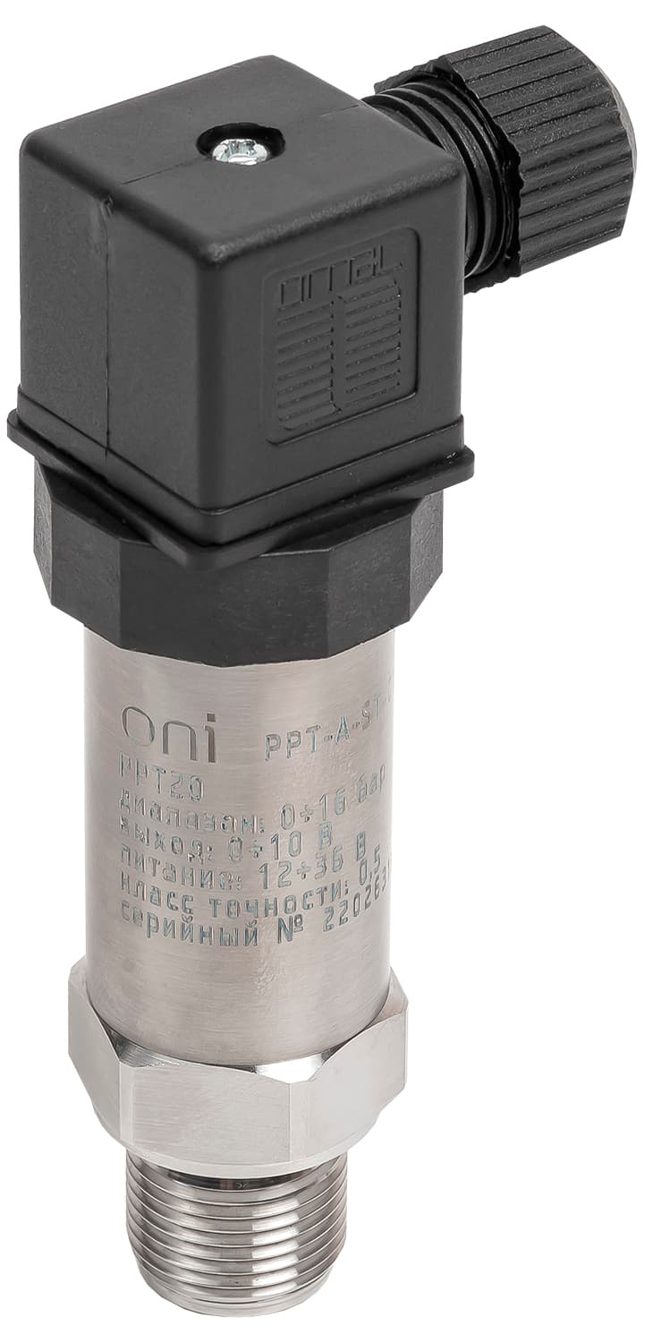 IEK Преобр. давл. PPT20 0,5% 0-16Бар 0-10В M20 DIN43650